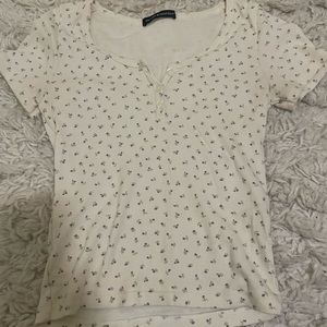 floral print brandy tee